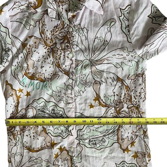 Las Surenas x Tuckernuck Amor Green tunic dress size small - Picture 12 of 17